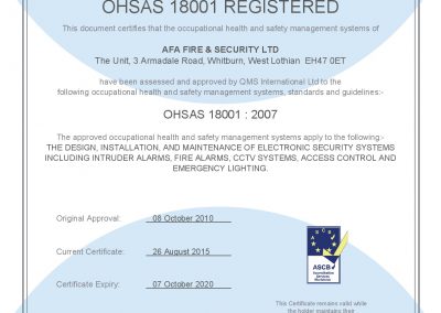 QMS ISO 18001